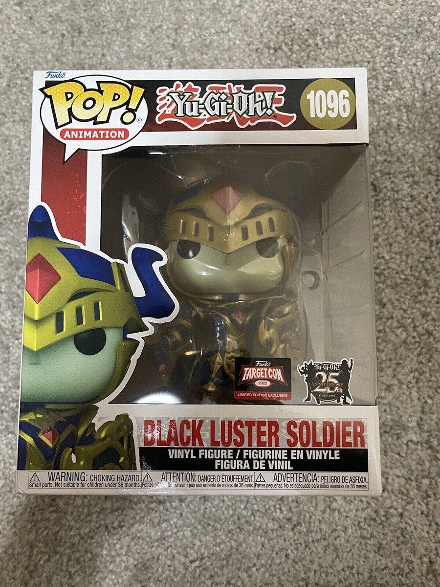 Funko YU-Gi-Oh! Boneco de vinil Black Luster Soldier (Super Pop!) 1096 unissex Pop! vinil padrão