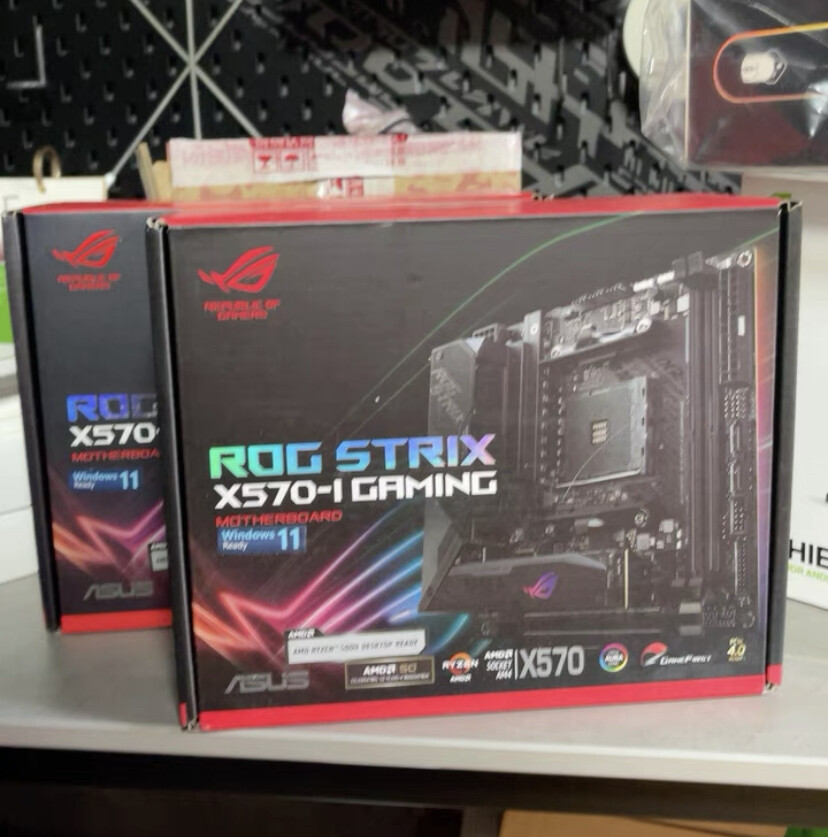 ASUS Rog STRIX X570-i Gaming Motherboard AMD X570 Socket AM4 Mini