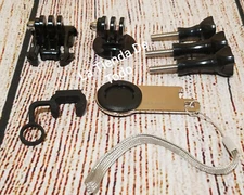 ACTION CAMERA MOUNTING MOUNT BRACKET HOLDER LOCK SPANNER BUCKLE SET READ