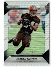 Jordan Payton Cleveland Browns 2016 Panini Prizm Prizm Silver Holo #286