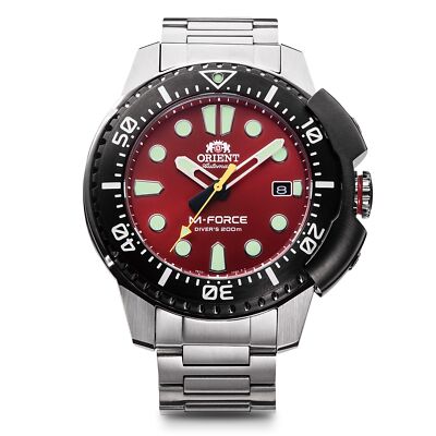 ORIENT Men's Watch ORIENT Sports RN-AC0L02R M-Force Diver Automatic New
