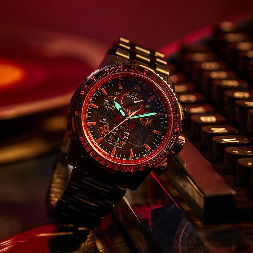CITIZEN x EVANGELION EVA-02 Eco-Drive Radio-Controlled CITIZEN x EVANGELION EVA-02 Eco-Drive Radio-Controlled