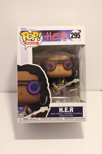 Funko POP! Rocks H.E.R. 295 Box Damage