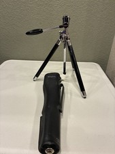 Vintage MANON Telescoping Tripod Made in Japan With Case