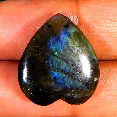 Bracciale rigido da 3,44 ct, pietra di luna naturale