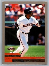 Barry Bonds #250, San Francisco Giants Baseball Card, 2000 Topps