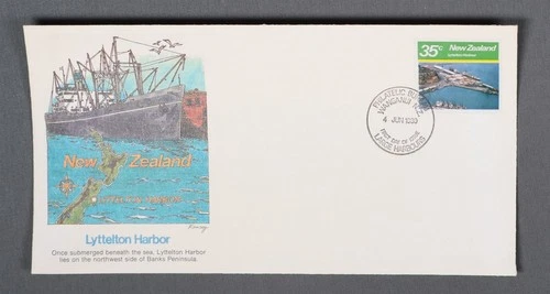 Mayfairstamps New Zealand FDC 1980 Lyttelton Harbor First Day Cover aax_09505