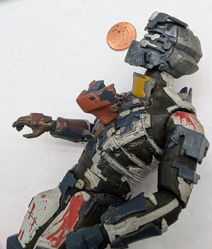 Neca DEAD SPACE 2.Isaac Clarke.7” figure.player select.LED LIGHTS.up.video game. - Picture 6 of 8