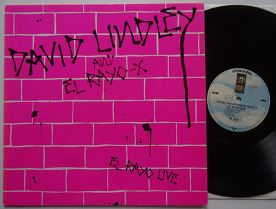 LP: David Lindley And El Rayo-X: El Rayo Live (Asylum Records - 96. 0235-1)