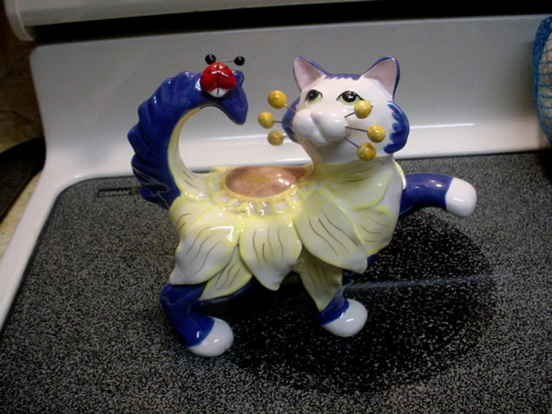 WhimsiClay Collectible Cat Figurines for sale | eBay