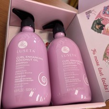 Luseta Curl Enhancing Coconut Oil Shampoo And Conditioner 16.9OZ Each New
