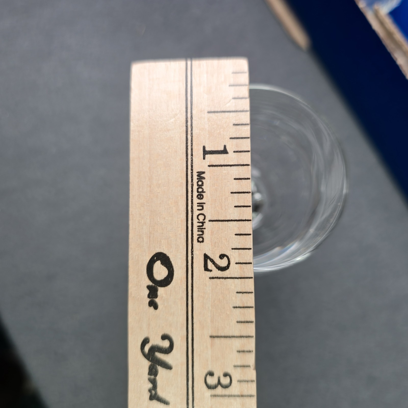 Bohemia Crystal Claudia Cordial Glasses Set of 6 50 ml Faceted Ball Stem Clear