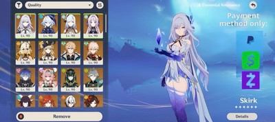 genshin impact account