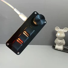 Mini Programming Keyboard! 3 Key Knobs, Clip, Design, Game One-Click Trigger