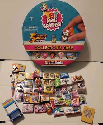 Mini Brands TOYS Series 1 - Lot of 45 with case