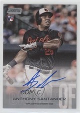 2018 Topps Stadium Club Anthony Santander #SCA-AS Rookie Auto RC 1b3
