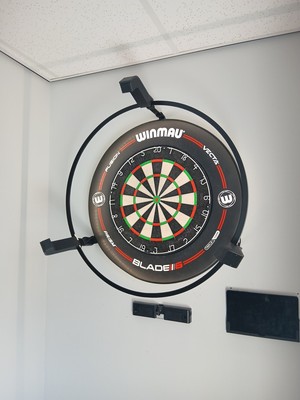 Autodarts Winmau Plasma Kamera Arme x3 - in weiß für Winmau Plasma Eislicht 