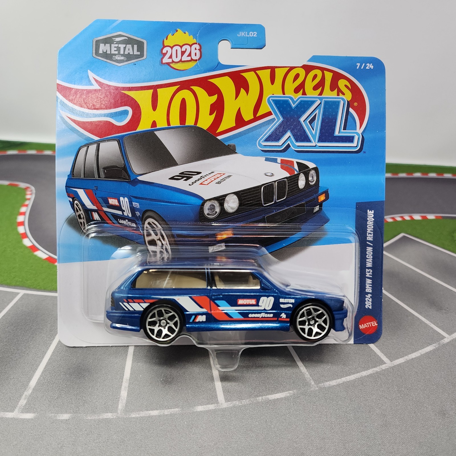 2024 BMW M3 Wagon #7 * 2026 Hot Wheels XL 1:43 Scale New!! Case B  * AY