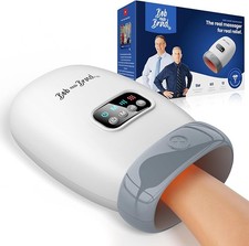 BOB AND BRAD Cordless Hand Massager with Heat Portable Relax for Pain Relief