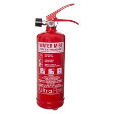 2ltr / 2 Litre Water Mist Fire Extinguisher - UltraFire