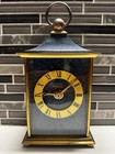 Rare Vintage Wittnauer Electronic Brass Clock Desk WORKS — photo 3