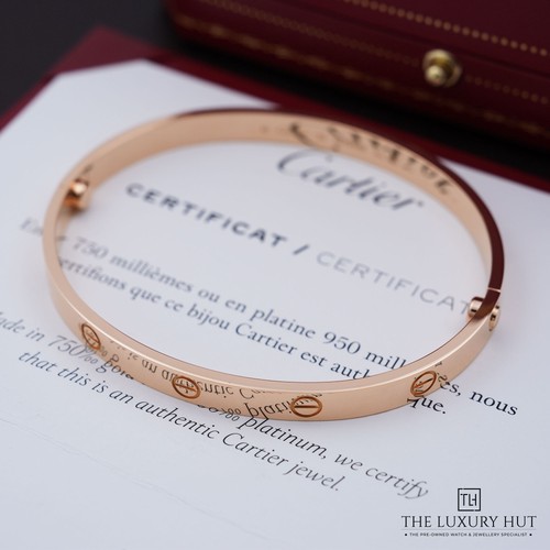 Cartier 18ct Rose Gold LOVE Bangle ‘Classic Model’ - Size 20 - 2022
