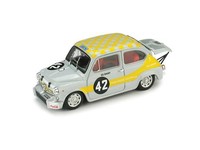 1:43 Brumm Fiat Abarth 1000 Zandvoort 1969 Radio Veronica Br. R421 Diecast Model