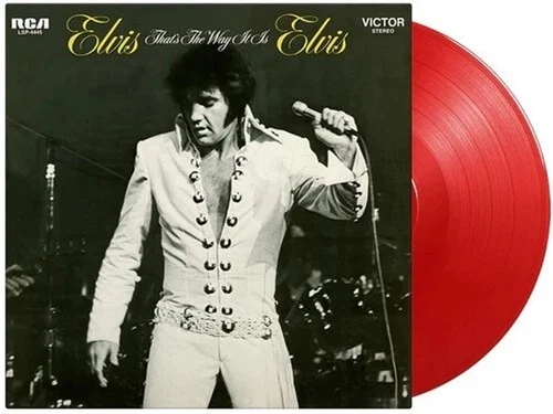 ELVIS PRESLEY LP That's The Way It Is RED VINYL Ltd Numbered 180 Gram audiophile