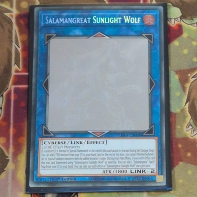 LD10-DE000 Salamangreater Sonnenlichtwolf Ghost Rare Yugioh 1. Auflage Mint  