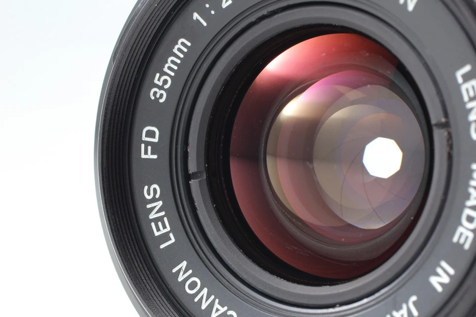 Probado [Casi COMO NUEVO+++] Nuevo objetivo gran angular Canon FD 35mm f2... - Imagen 3 de 4