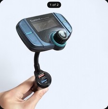Sumind BT70 Wireless Bluetooth FM Transmitter Black