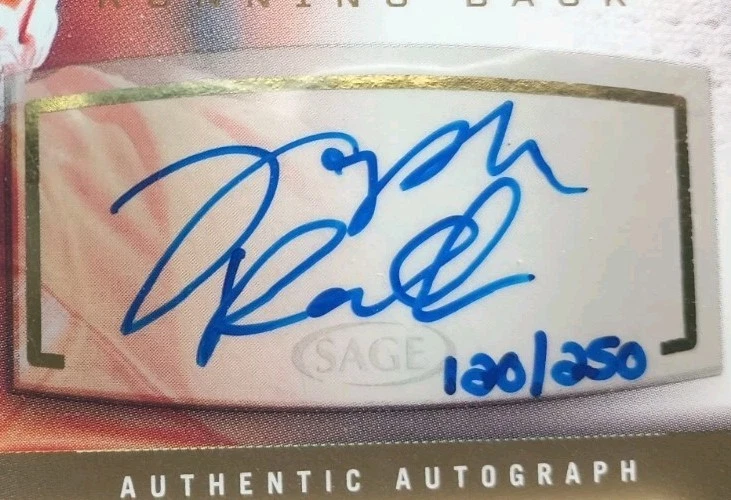 2013 SAGE Gold Autograph SP /250 #A131 Joseph Randle - Image 2 of 4