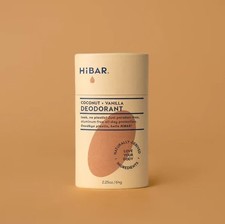 HiBAR - Coconut Vanilla Plastic Free Deodorant - Natural Deodorant - All-Day...