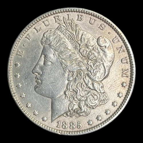 1885 Morgan Silver Dollar, AU