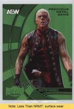 2025 Skybox Metal Universe AEW All Elite Wrestling 10/10 Dustin Rhodes READ 0nr3
