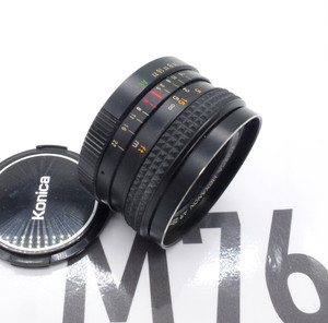Konica Hexanon AR 28 mm F3.5 Prime Lens refm
