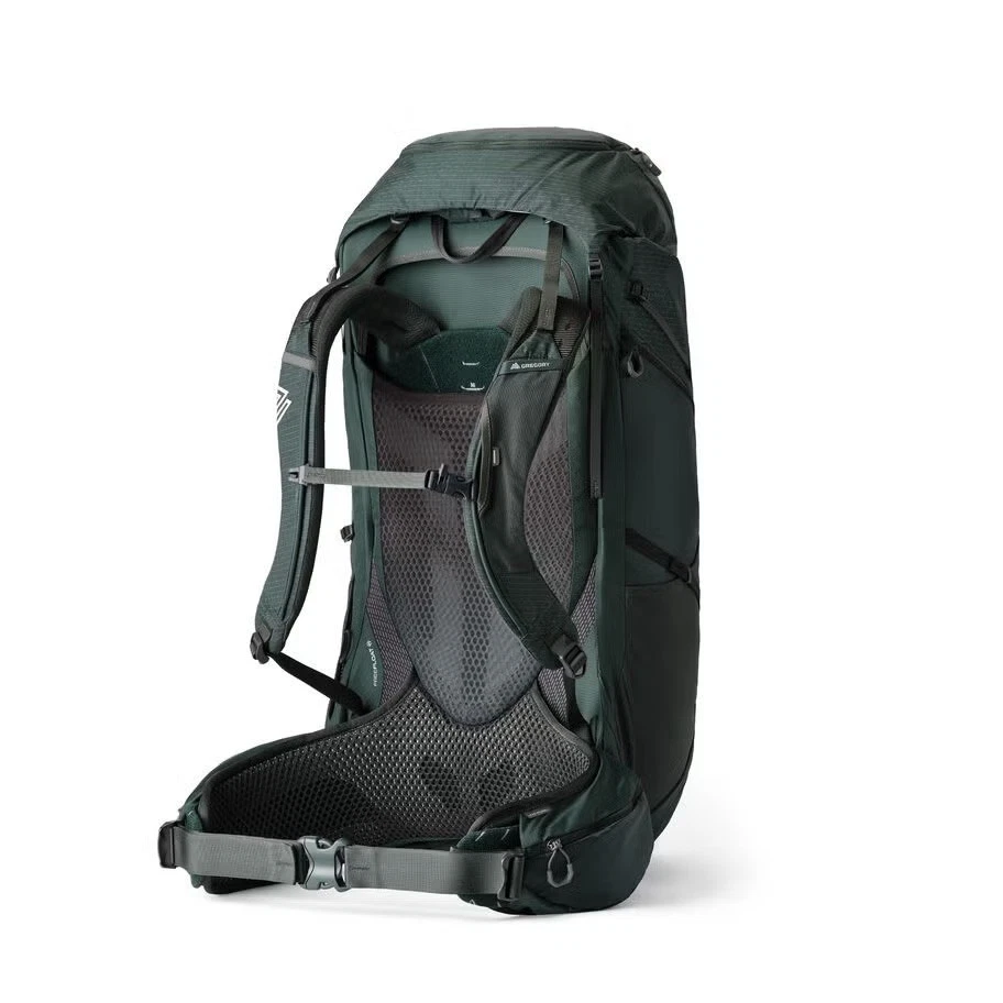 dark grey brown leather twill backpack everlane The ReNew Transit a handy magnetic closure Fabric_Vegetable-Dyed Color:BayAid Bread Bait - How