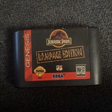 SEGA Jurassic Park: Rampage Edition (Sega Genesis) NTSC-U/C Game Cartridge