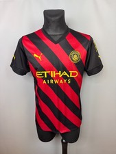 MANCHESTER CITY 2022 2023 AWAY SHIRT FOOTBALL SOCCER JERSEY PUMA SIZE M