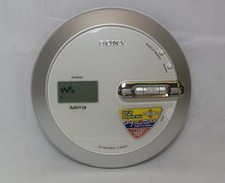 Sony Psyc ATRAC CD Walkman Portable Compact Disc Player - Silver D-NE330/SM 