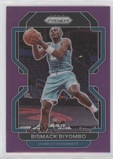 2021-22 Panini Prizm Purple Prizm 37/99 Bismack Biyombo #195 7n6