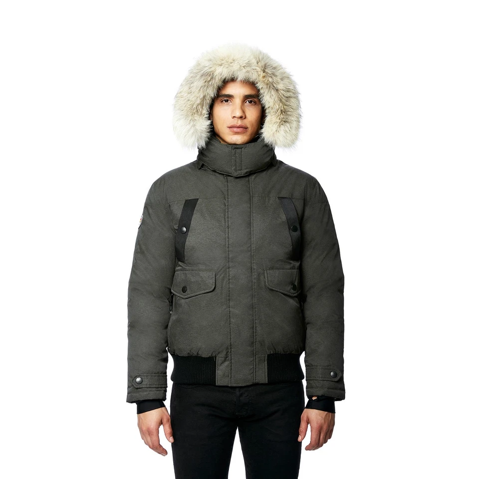Triple F.A.T. Bombardero de plumón resistente al agua Goose Norden para hombre con piel de oliva 4XL Foto 3 de 4