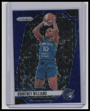 2024 Panini Prizm WNBA #79 Courtney Williams Blue Velocity Prizms