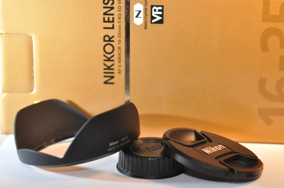 Nikon N AF-S Nikkor 16-35mm f/4 VR G ED FX lens MINT for D750 D850 DF D5 Z7 ZF - Image 2 of 4