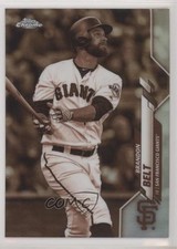 2020 Topps Chrome Sepia Refractor Brandon Belt #147 3do