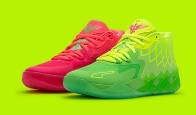 PUMA MB.01 x Rick and Morty LaMelo Ball  376682-01 - Mens 9 - Brand New MB01 MB1