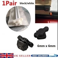 Pair Keder / Kador fig 8 K-CLAMPS.Fit For Standard 6mm x 6mm Driveaway Awning