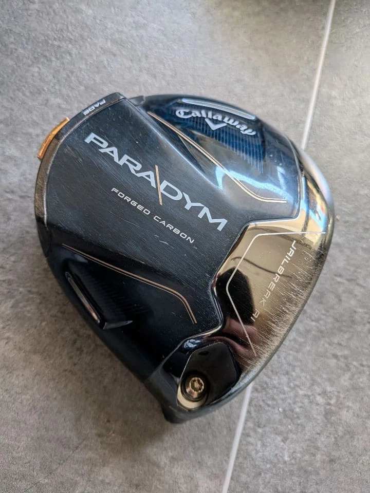 Callaway Paradym Driver 1W 9° RH Head only with Cover - Very Good #21 - Image 3 of 4