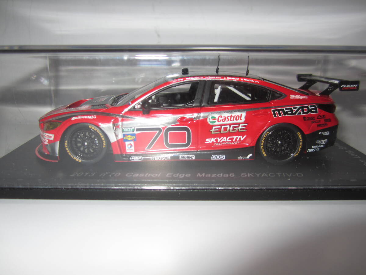 Spark 1/43 Castrol Mazda 6 Skyactive D 2013 Rolex Sports Car Spark 1/43 Castrol Mazda 6 Skyactive D 2013 Rolex Sports Car