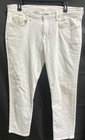 Rag & Bone Women's White Skinny Stretch Denim Jeans Sz 32 — photo 1